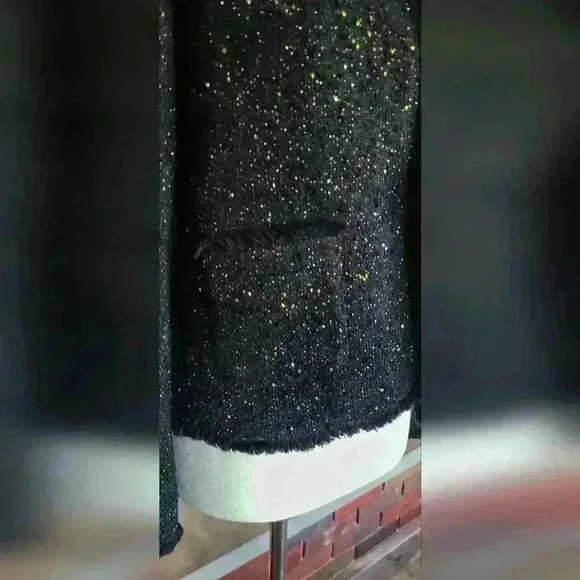 Ann Taylor blazer jacket gold and black color size 4 - Picture 13 of 15